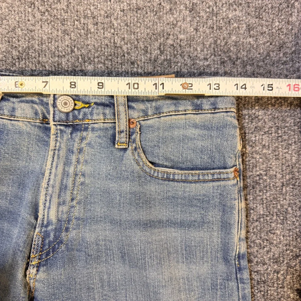 Polo Ralph Lauren Hampton Straight Jeans Kids 14 Light Blue Wash‎ Preppy Classic